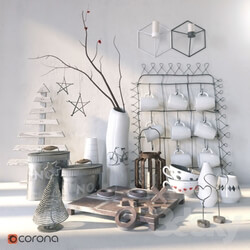 Other kitchen accessories - set_Scandinavian decor_01 