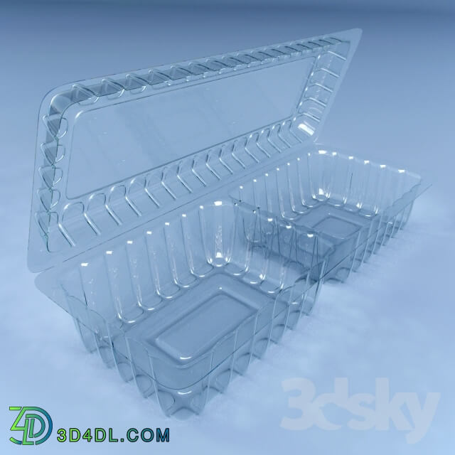 Other kitchen accessories - Double disposable container
