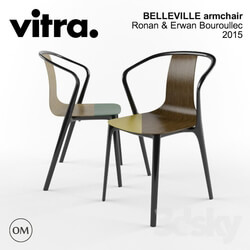 Chair - VITRA BELLEVILLE ARMCHAIR 