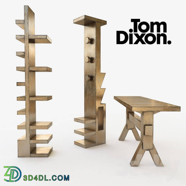 Other - Tom Dixon Mass Brass Book Stand and Console