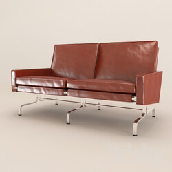 Sofa - Leather sofa 