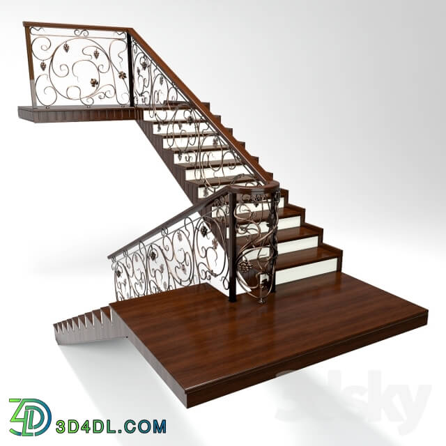 Staircase - staircase forged