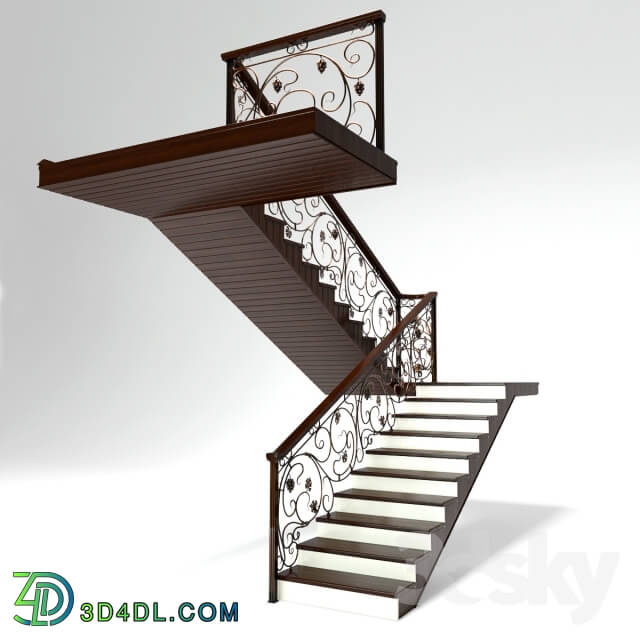 Staircase - staircase forged