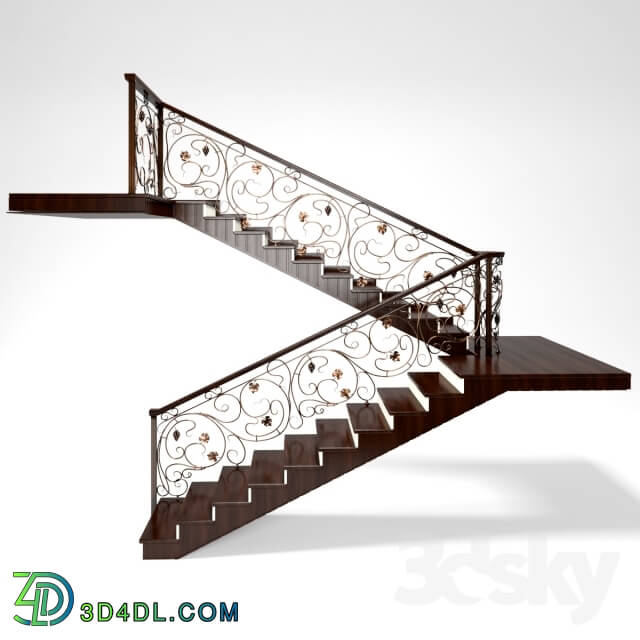 Staircase - staircase forged