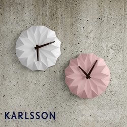 Other decorative objects - Clock Karlsson Origami 