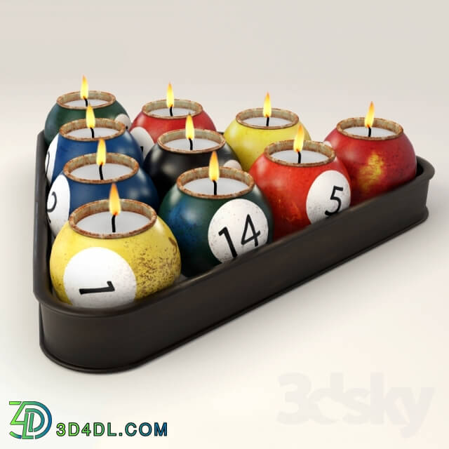 Other decorative objects - Ball Candle Holder