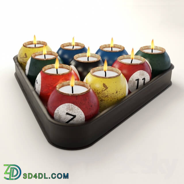 Other decorative objects - Ball Candle Holder