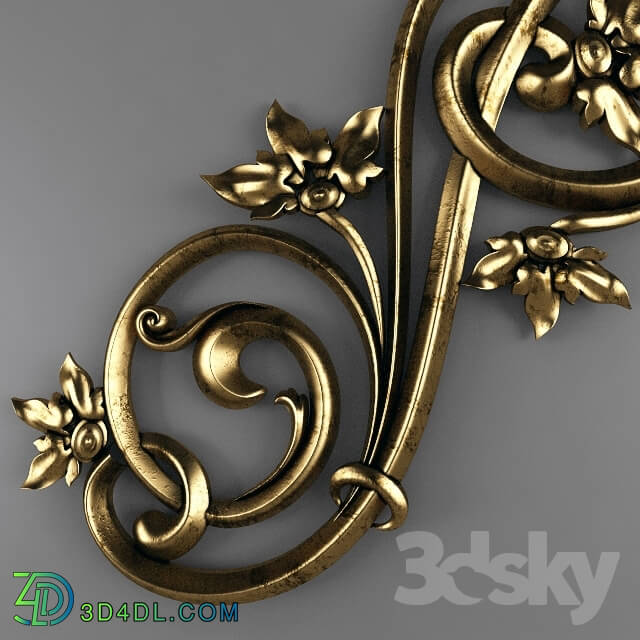 Decorative plaster - classic ornament