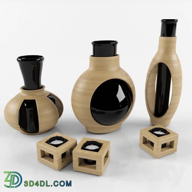 Vase - Decorative set