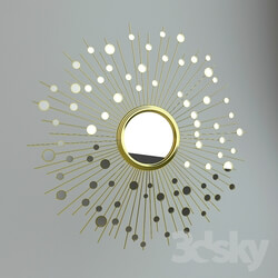 Mirror - Round wall mirror with light 