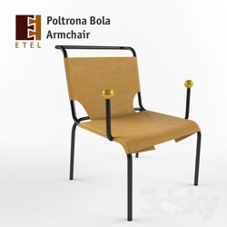Arm chair - Etel Interiores - Poltrona Bola by Lina BoBardi 