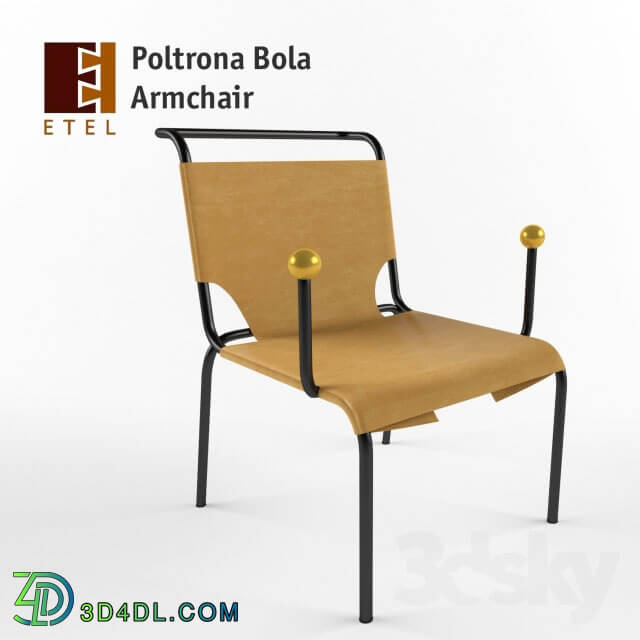 Arm chair - Etel Interiores - Poltrona Bola by Lina BoBardi