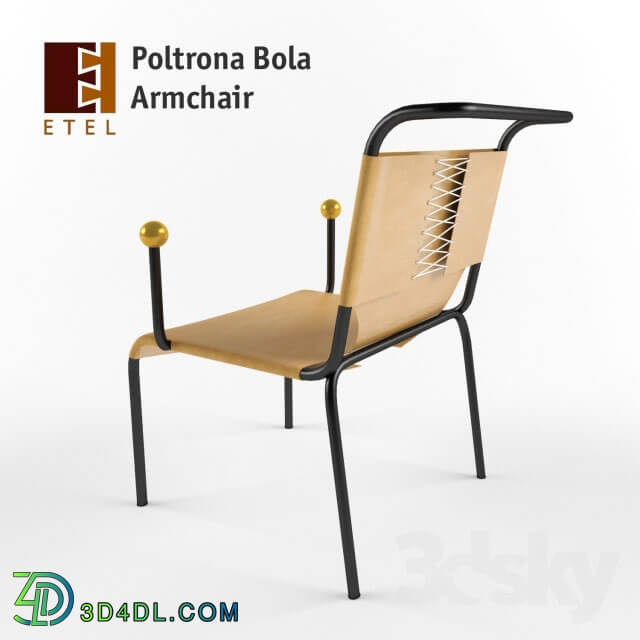 Arm chair - Etel Interiores - Poltrona Bola by Lina BoBardi