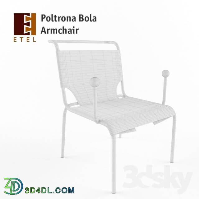 Arm chair - Etel Interiores - Poltrona Bola by Lina BoBardi