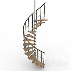 Staircase - Spiral staircase 