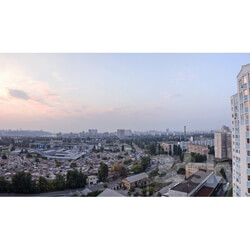 Panorama - Panorama evening Kiev 