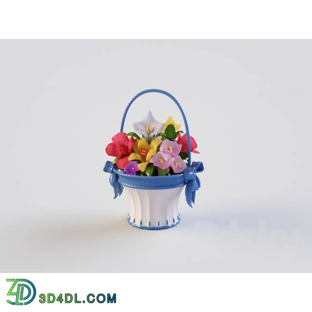 Miscellaneous - Basket with flowers for the child