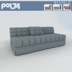 Sofa - Single Sofa. Factory POL74 