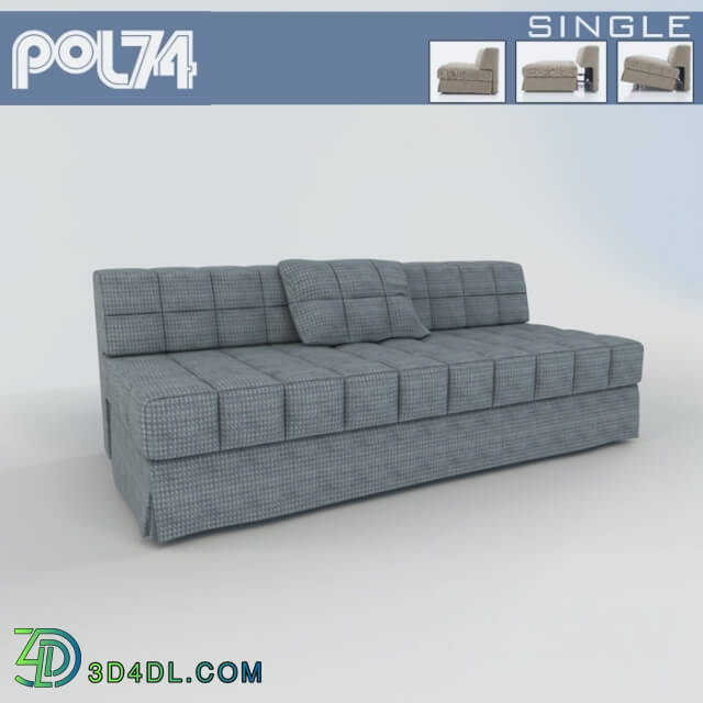 Sofa - Single Sofa. Factory POL74