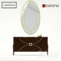 Sideboard _ Chest of drawer - Classic chest of drawers with mirror Carpanese 