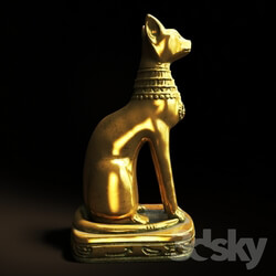 Sculpture - Egyptian Cat 