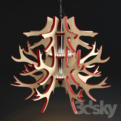 Ceiling light - Chandelier antlers 