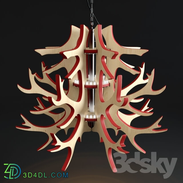 Ceiling light - Chandelier antlers