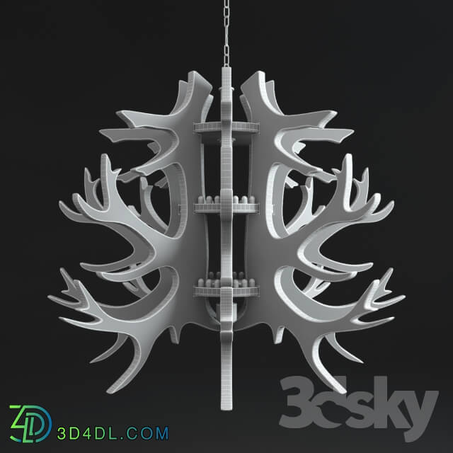 Ceiling light - Chandelier antlers