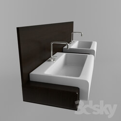 Wash basin - Sink Artceram La Fontana L045 