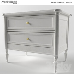 Sideboard _ Chest of drawer - Bedside table Angelo Cappellini _70h50h60_ 