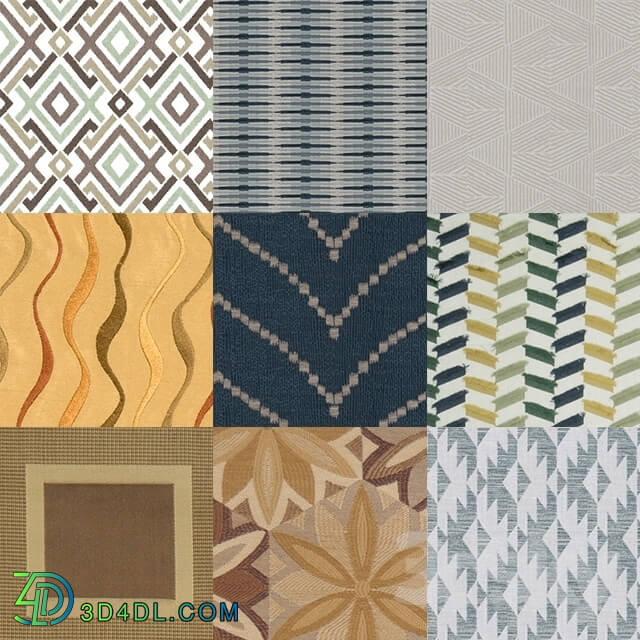 Fabric - Textile factory Stroheim_Geometric Abstract v6