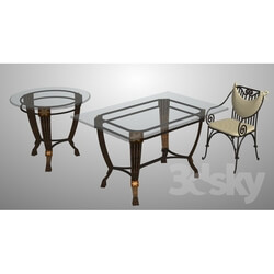 Table _ Chair - tables and stools_ forging 