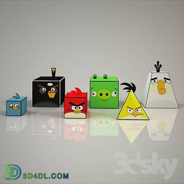 Toy - Cubeecraft - Angry Birds