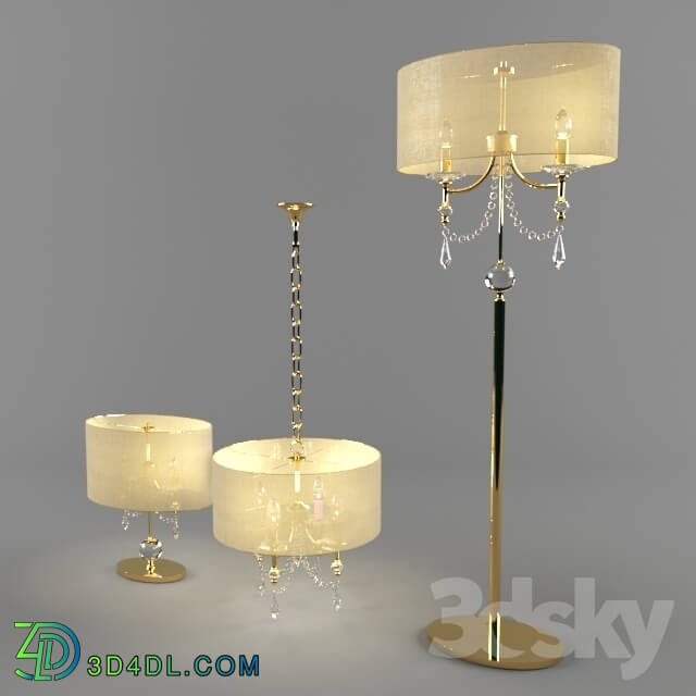 Floor lamp - Set fixtures Paralume