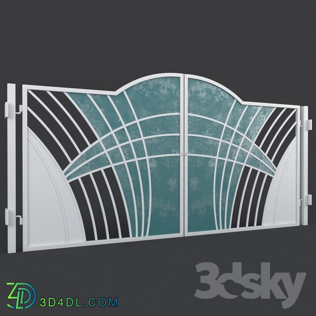 Other architectural elements - steel gate