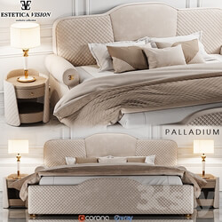 Bed - ESTETICA Palladium 