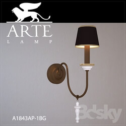 Wall light - Bra ArteLamp A1843AP-1BG 