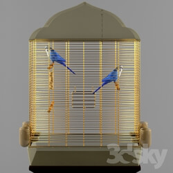 Other decorative objects - Cage for parrots 2 