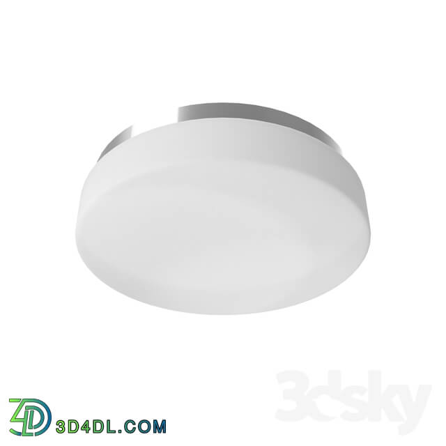 Ceiling light - 93633 LED downlight fitting. BERAMO with remote control_ 18W _LED__ Ø380_ steel _ plastic white