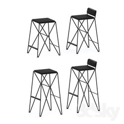 Chair - Thorn bar stool by Lazariev design 