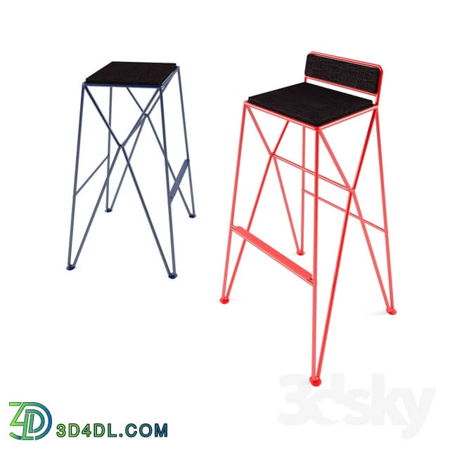 Chair - Thorn bar stool by Lazariev design