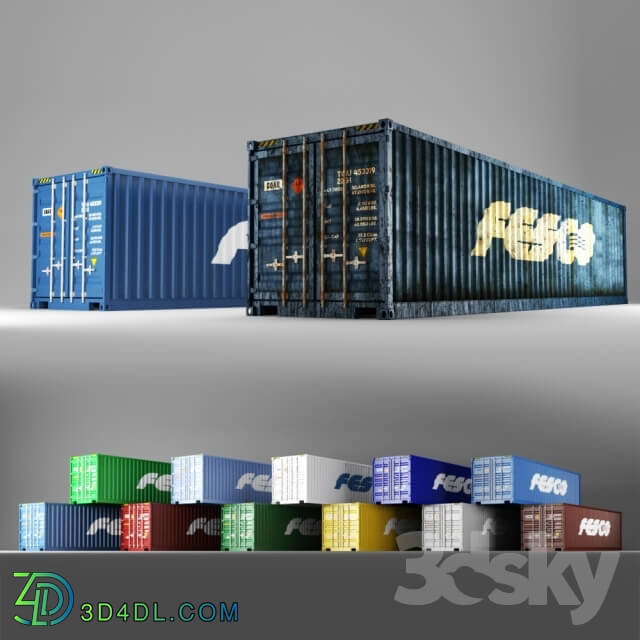 Other architectural elements - 40 ft shipping container Fesco