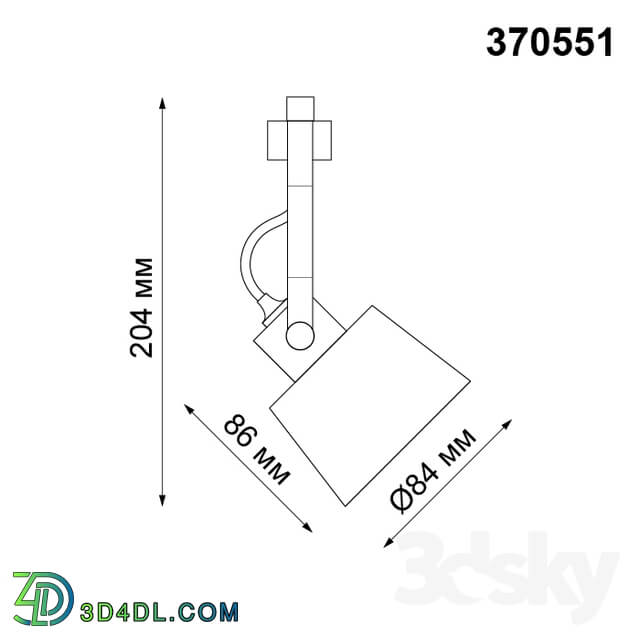 Technical lighting - Track lamp NOVOTECH 370551 VETERUM