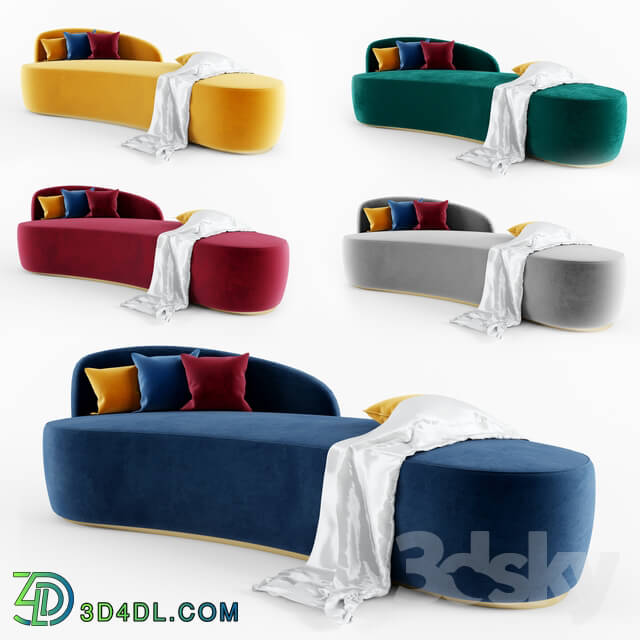 Sofa - Velvet sofa