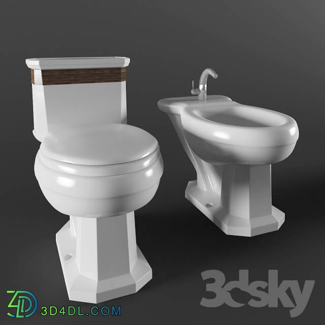 Toilet and Bidet - Toilet and bidet