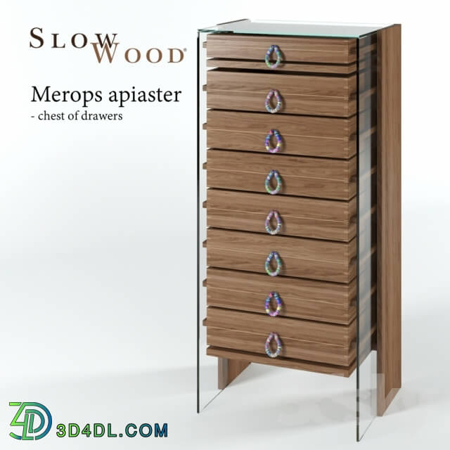 Sideboard _ Chest of drawer - SlowWood Merops apiaster chest of drawer