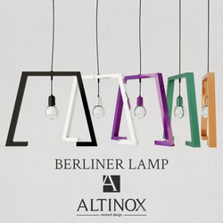 Ceiling light - Hanging lamp BERLINER LAMP by Altinox 