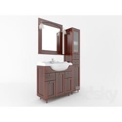 Bathroom furniture - Cupboard with a sink _Asti_ 