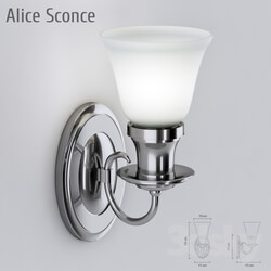 Wall light - alice sconce 