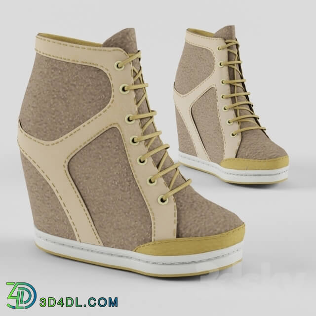 Clothes and shoes - daim shoes